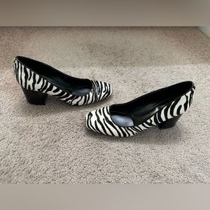 Nine West Zebra Patterned Shoes